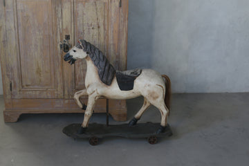 French Antique Horse フランス　アンティーク　木馬　ロッキングホース