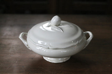 French Antiques soupiere スーピエール 花リム